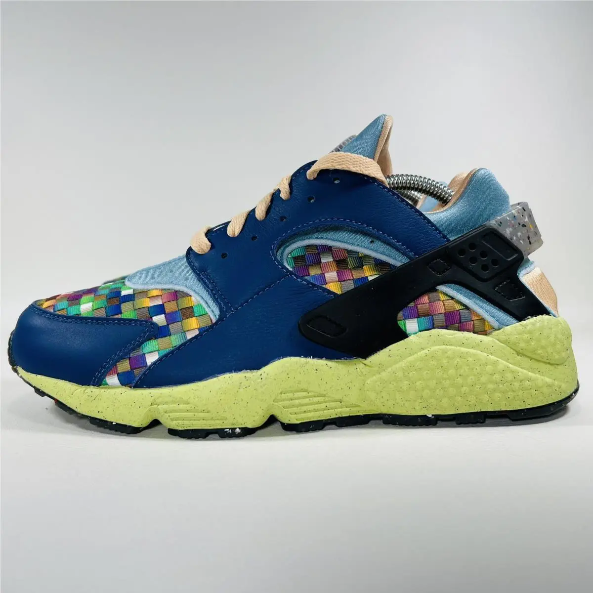 Nike shoes - Nike Air Huarache Crater PRM - DM0863 400 - Mystic Navy / Worn Blue / White Onyx / Light Lemon 5