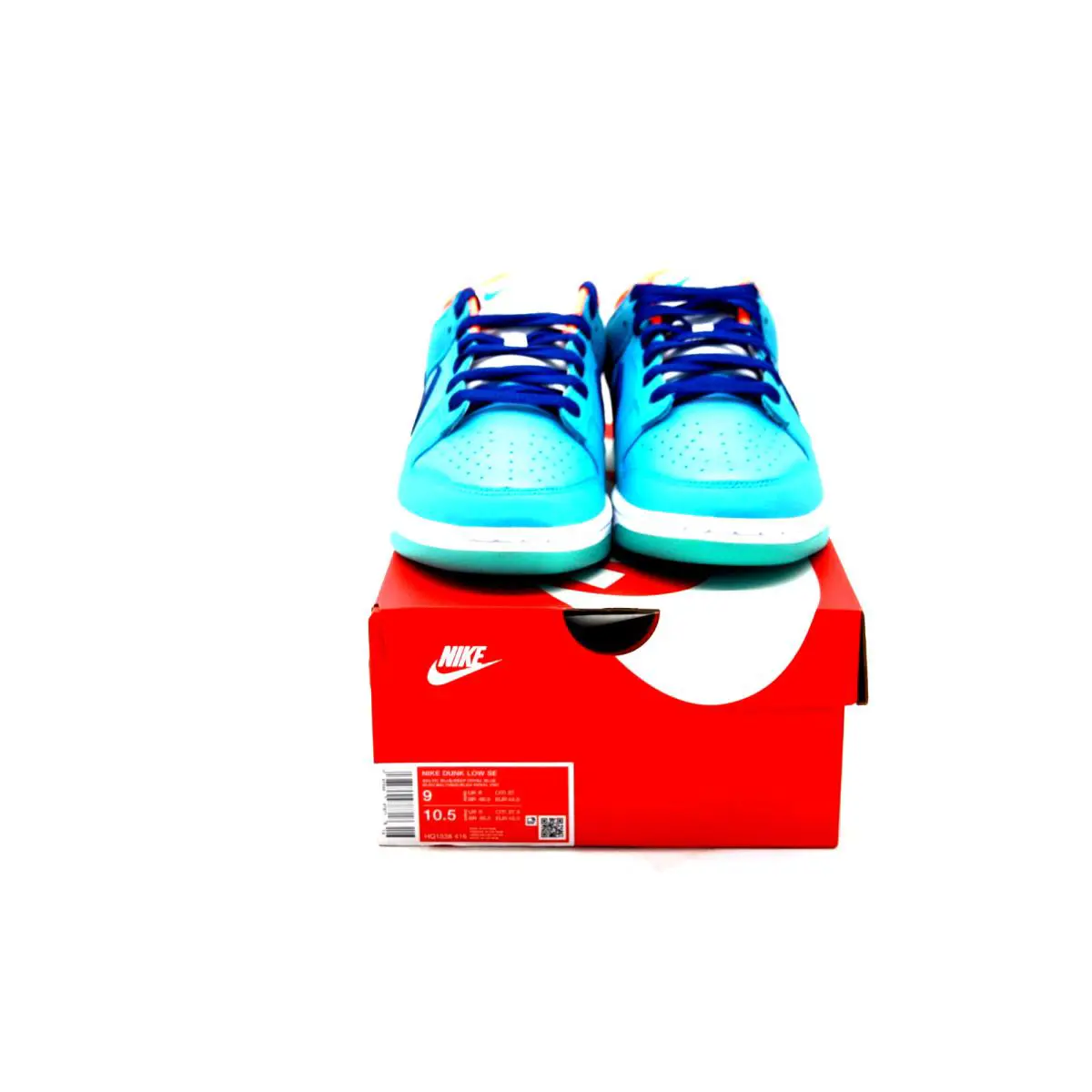 Nike shoes - Nike Dunk Low - Dunk Low - HQ1538-416 - BALTIC BLUE/DEEP ROYAL BLUE 16