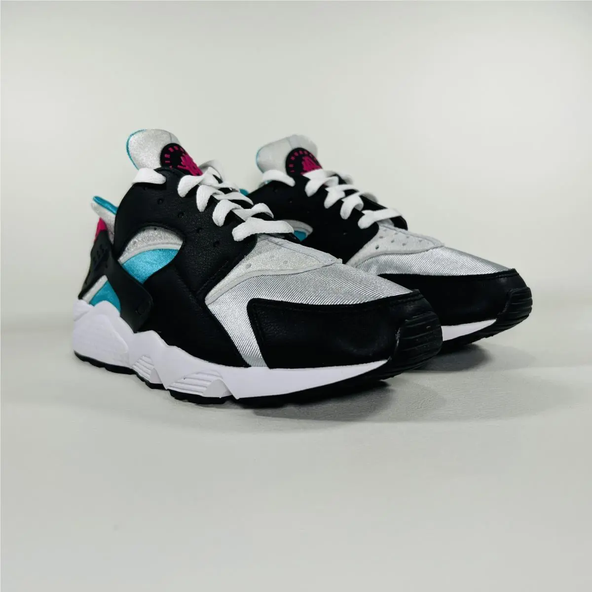 Nike shoes - Nike Air Huarache - Air Huarache - DD1068-004 - Black / New Emerald / Pure Platinum / Lethal Pink 7