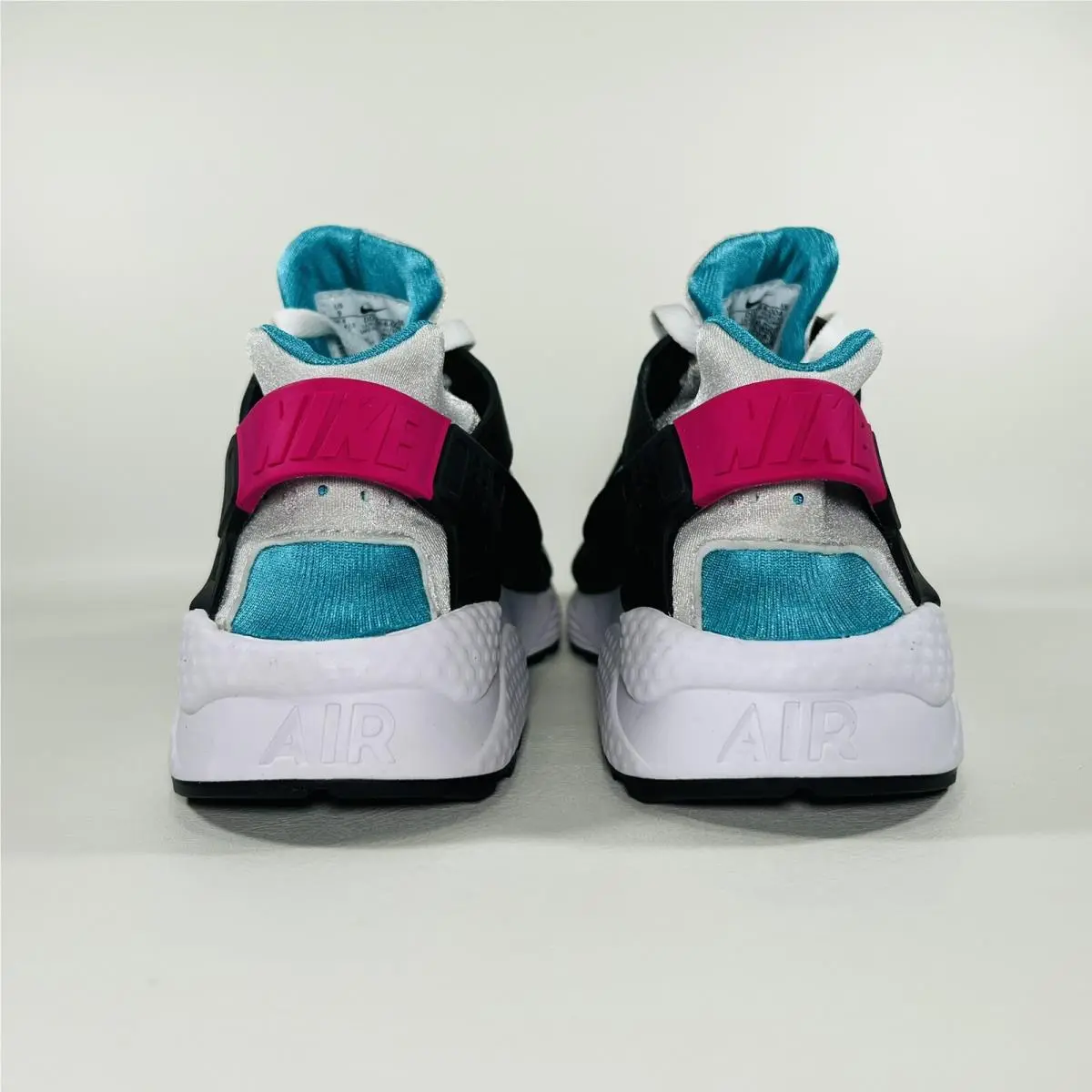 Nike shoes - Nike Air Huarache - Air Huarache - DD1068-004 - Black / New Emerald / Pure Platinum / Lethal Pink 14