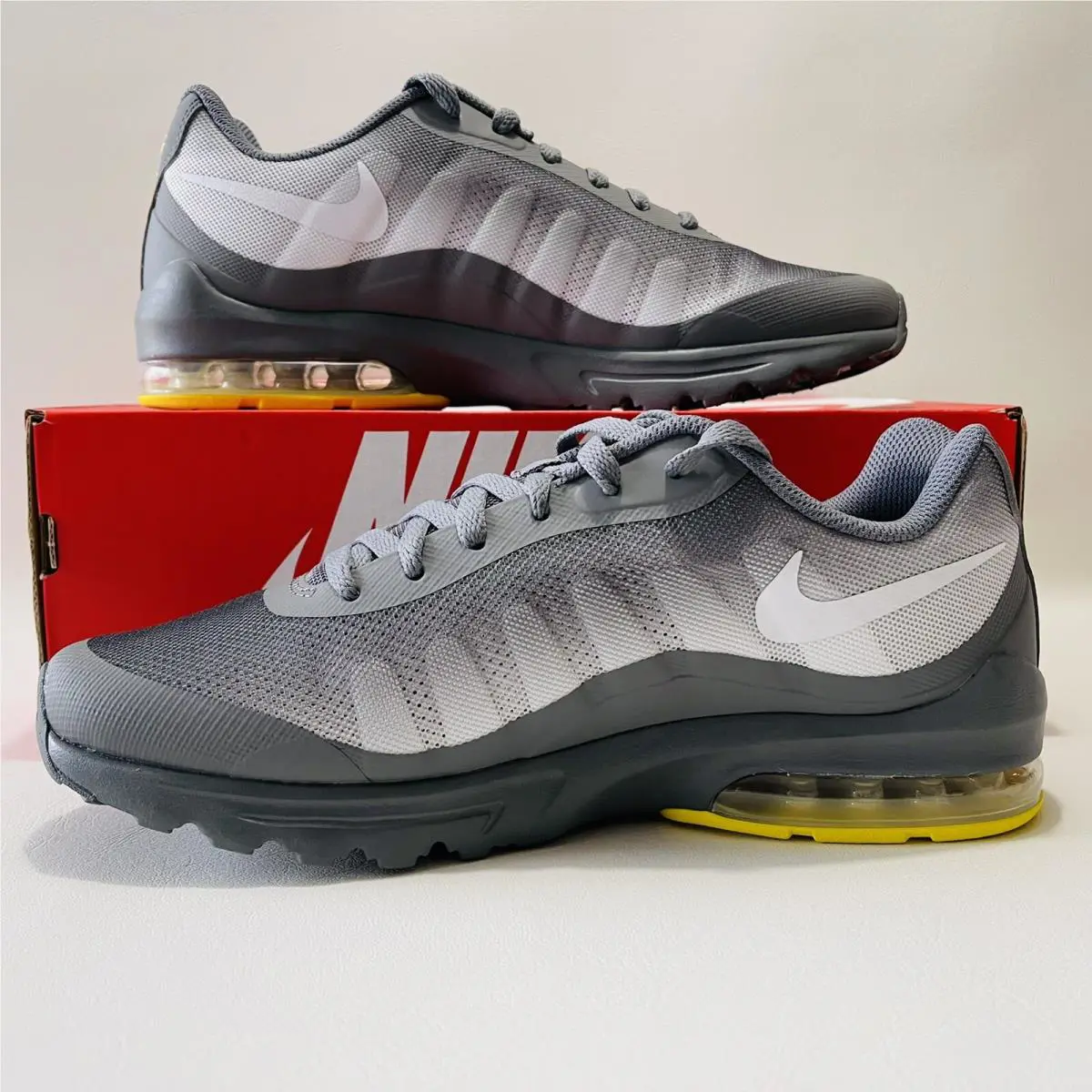 Nike shoes - Nike Air Max Invigor - Air Max Invigor - CU1924-002 - Smoke Grey / White-Opti Yellow 0