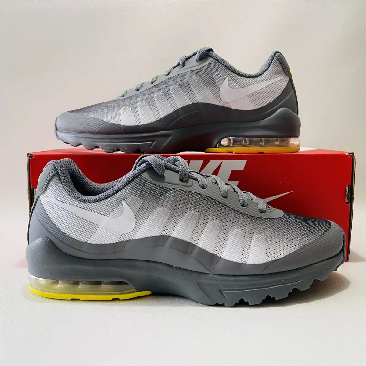 Nike shoes - Nike Air Max Invigor - Air Max Invigor - CU1924-002 - Smoke Grey / White-Opti Yellow 11