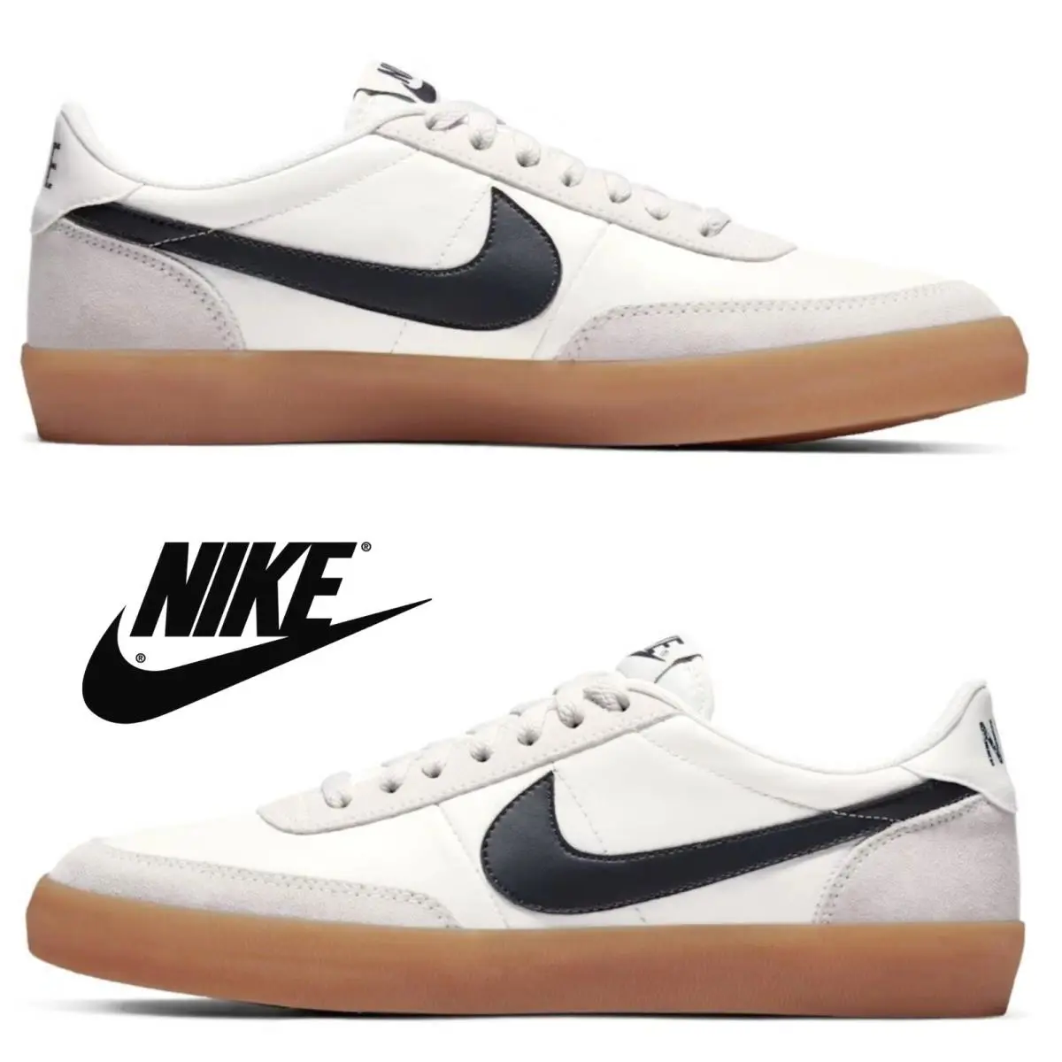Nike shoes - Nike Killshot 2 - Killshot - Gray, Manufacturer: Sail/Gum Yellow/Oil Grey 6