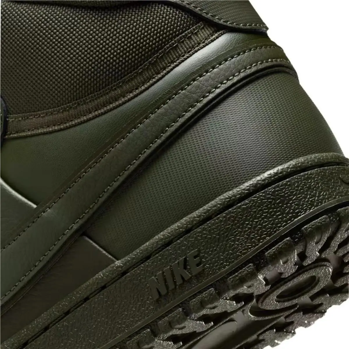Nike shoes - Nike Court Vision Mid - Court Vision Mid - Brown, Manufacturer: Cargo Khaki/Sequoia/Sequoia/Cargo Khaki 6