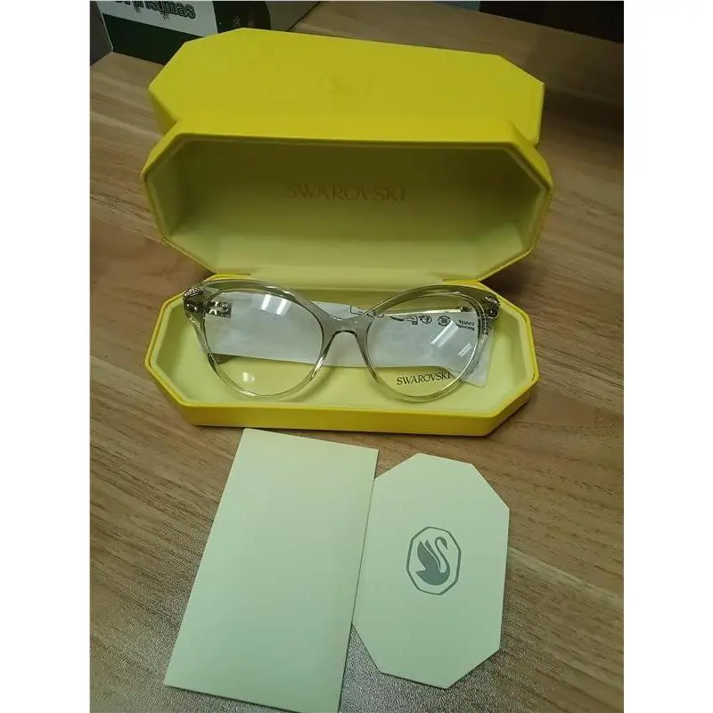 Swarovski Eyeglasses SK 2030 Cats Eye Clear Beige