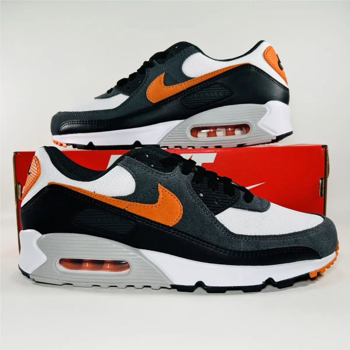 Nike shoes - Nike Air Max 90 - Air Max - DM0029 101 - White / Starfish / Black 11
