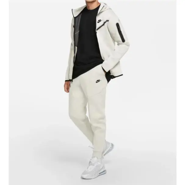 Nike clothing - NIKE PANTS - PANTS - CU4495072 - Light Bone/Black 1