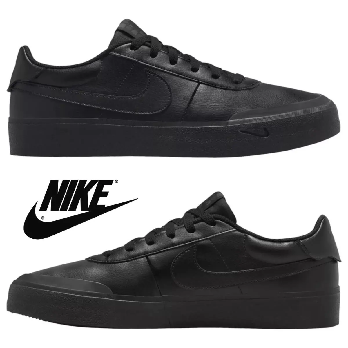 Nike shoes - Nike Court Shot - Court Shot - Black, Manufacturer: Black/Black 15