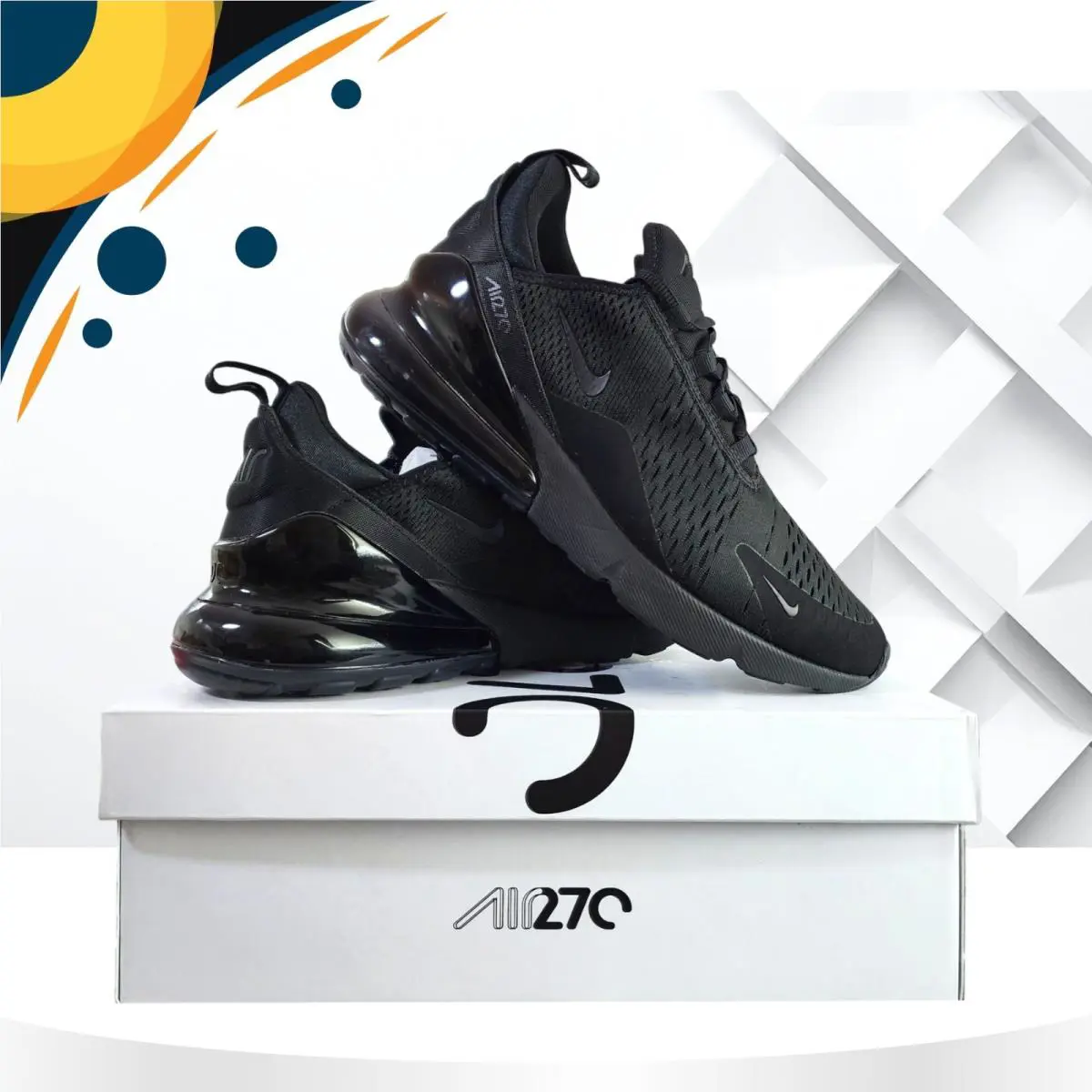 Nike shoes - Nike Air Max 270 - Air Max - AH6789-006 - Black 20
