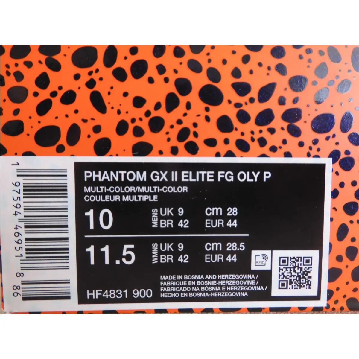 Nike shoes - Nike Phantom GX Elite - Phantom Elite - HF4831-900 - Multicolor 38