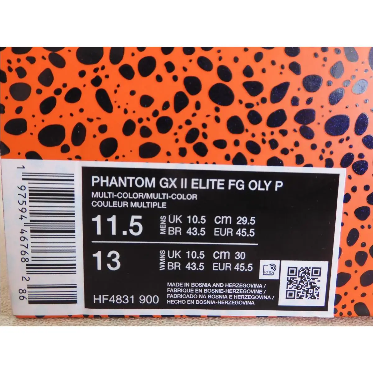 Nike shoes - Nike Phantom GX Elite - Phantom Elite - HF4831-900 - Multicolor 54