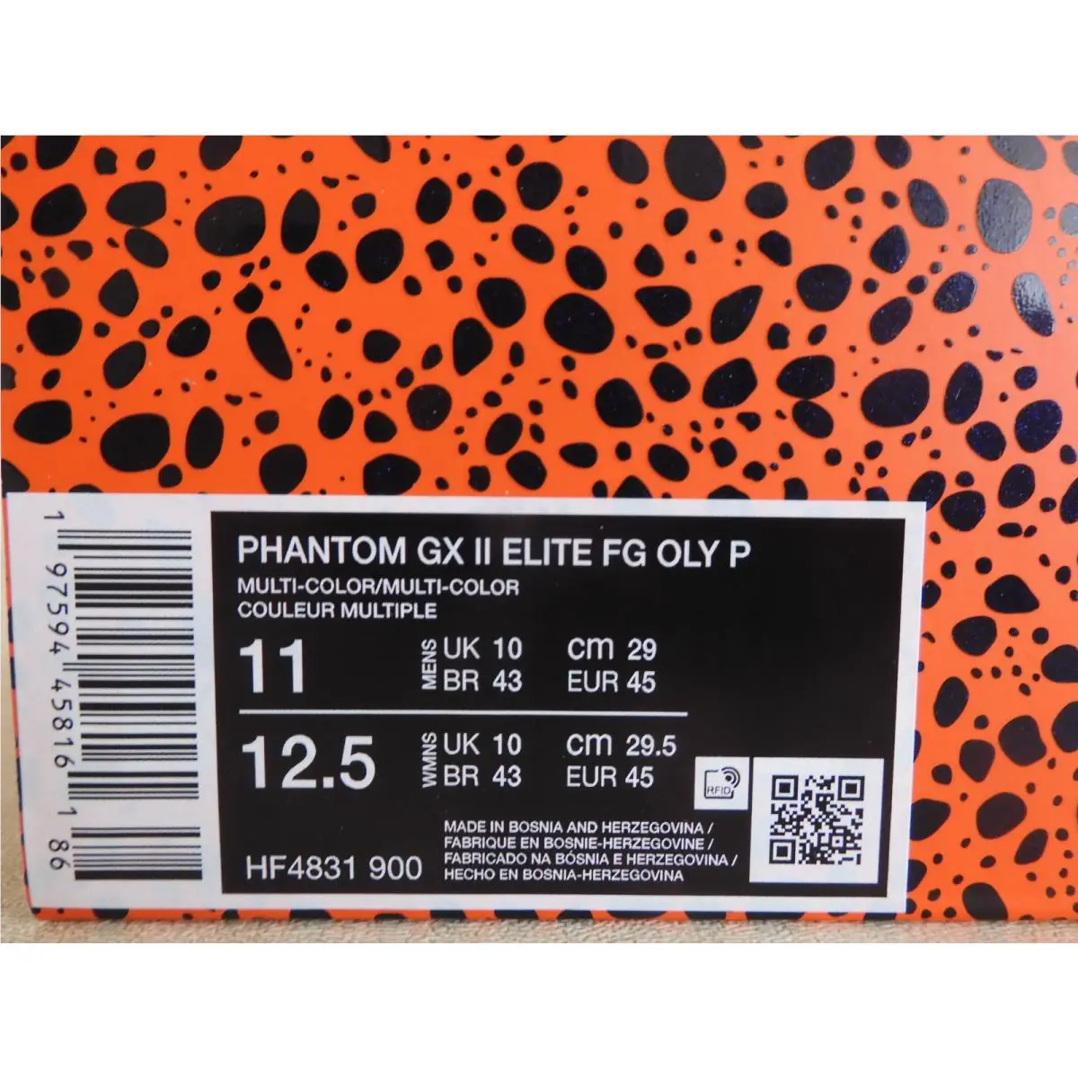 Nike shoes - Nike Phantom GX Elite - Phantom Elite - HF4831-900 - Multicolor 46