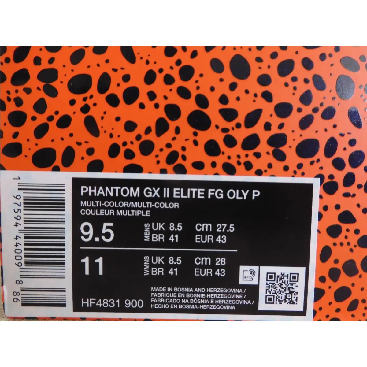 Nike shoes - Nike Phantom GX Elite - Phantom Elite - HF4831-900 - Multicolor 30