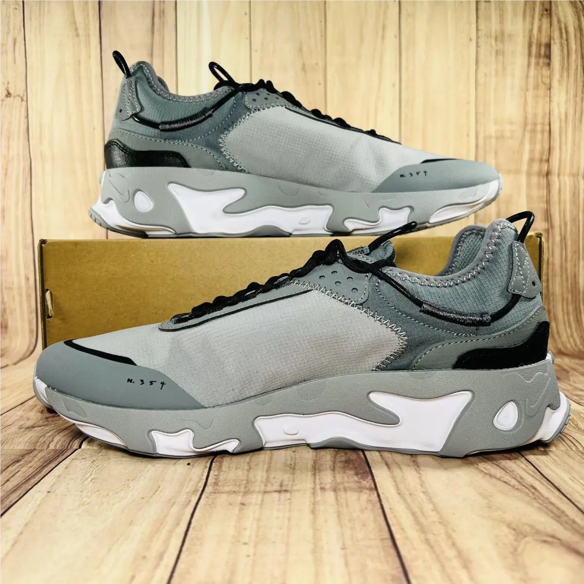 Nike shoes - Nike React Live - React Live - DD6879 001 - Grey / Black / White 0