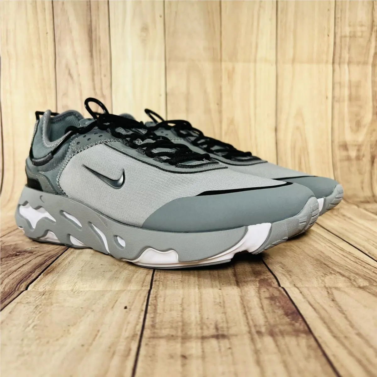 Nike shoes - Nike React Live - React Live - DD6879 001 - Grey / Black / White 5