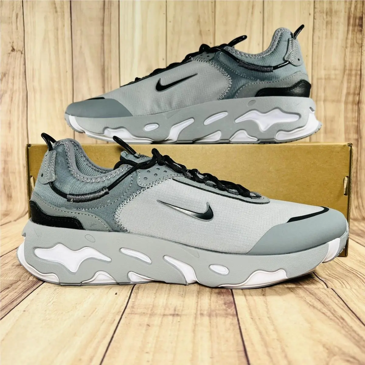 Nike shoes - Nike React Live - React Live - DD6879 001 - Grey / Black / White 10