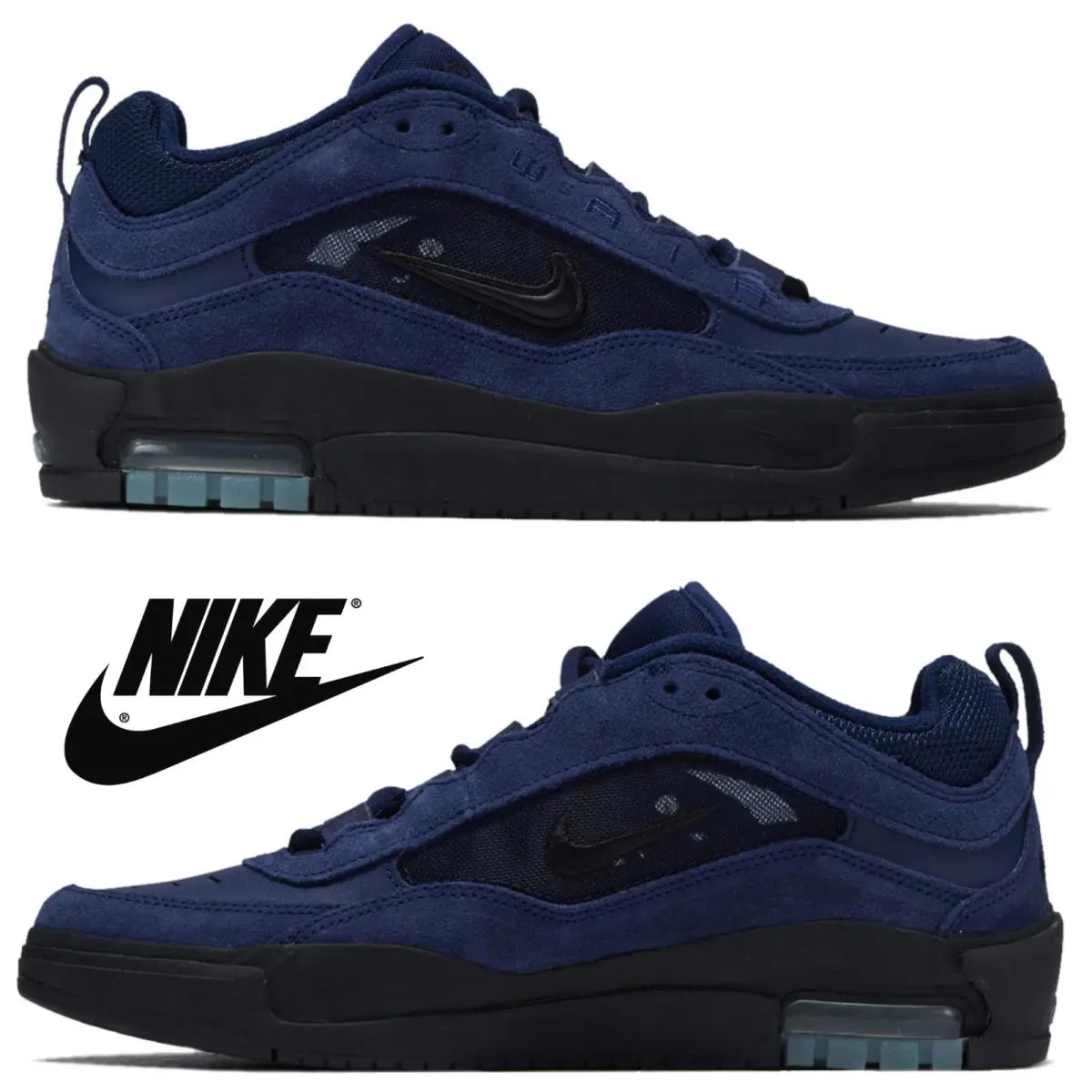 Nike shoes - Nike Air Max Ishod - Air Max Ishod - Blue, Maufacturer: Blue Void/Black/Blue Void 9