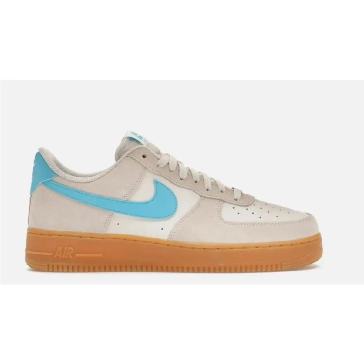 Nike shoes - Nike Air Force 1 - Air Force - FQ8714 003 - PHANTOM/BALTIC BLUE/ GUM YELLOW 5