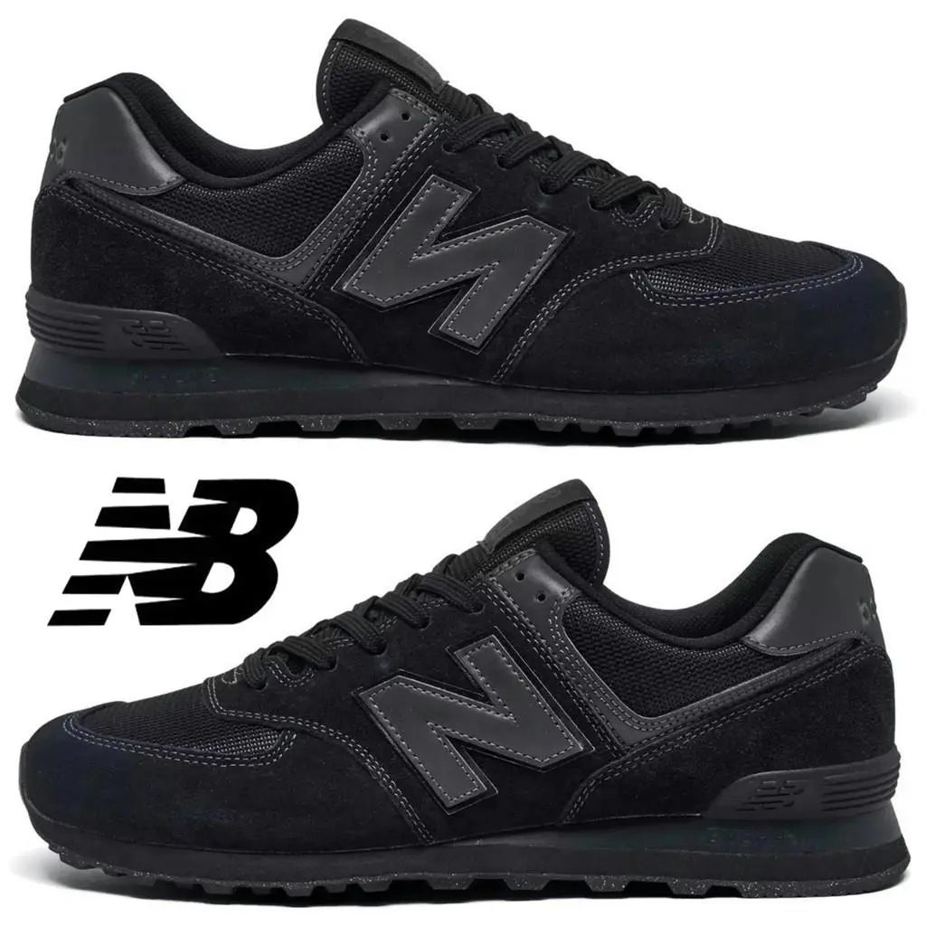 Nike shoes - New Balance 574 - New Balance - Black, Maufacturer: Black/Black 20