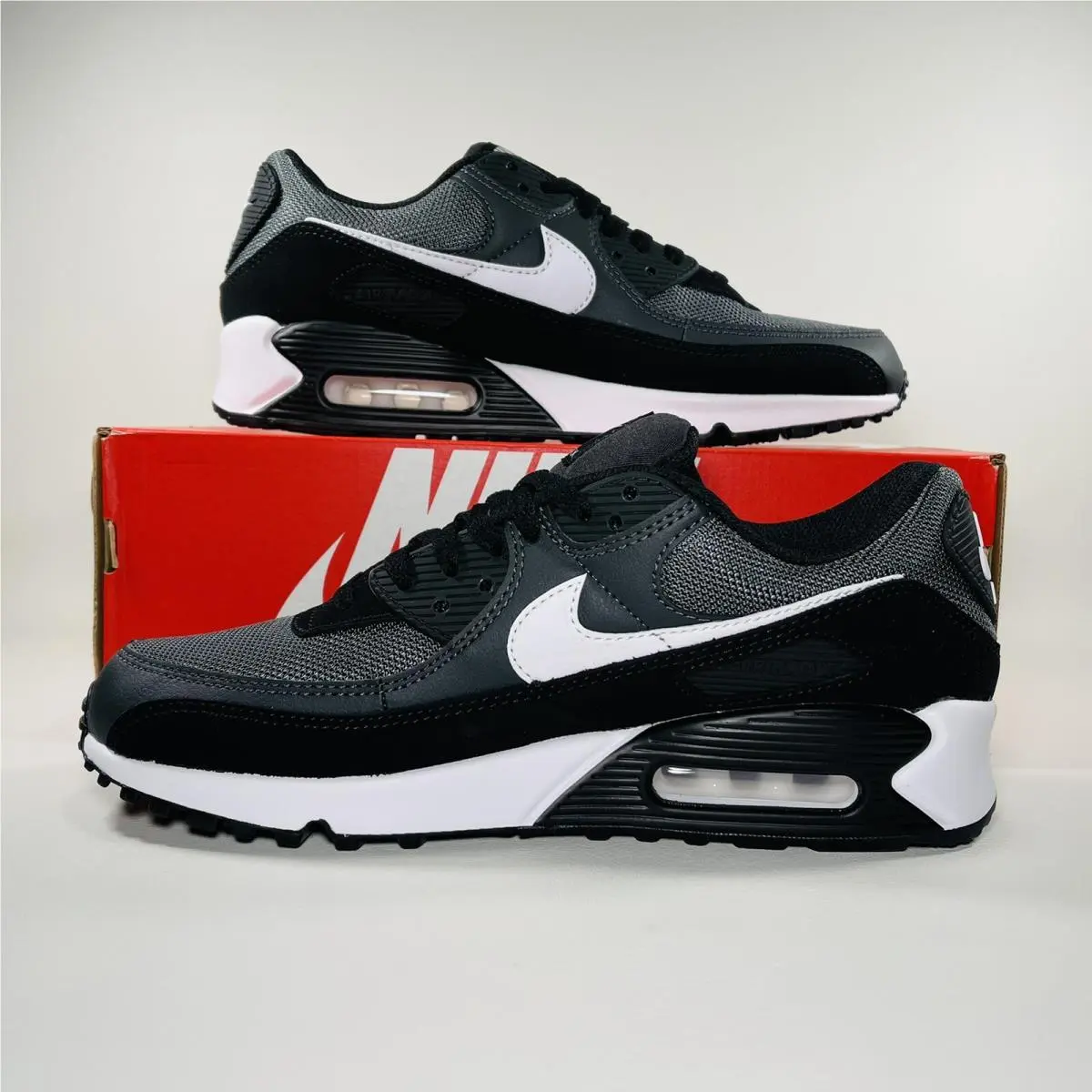 Nike shoes - Nike Air Max 90 - Air Max - CN8490 002 - Iron Grey / Dark Smoke Grey / Black / White 12