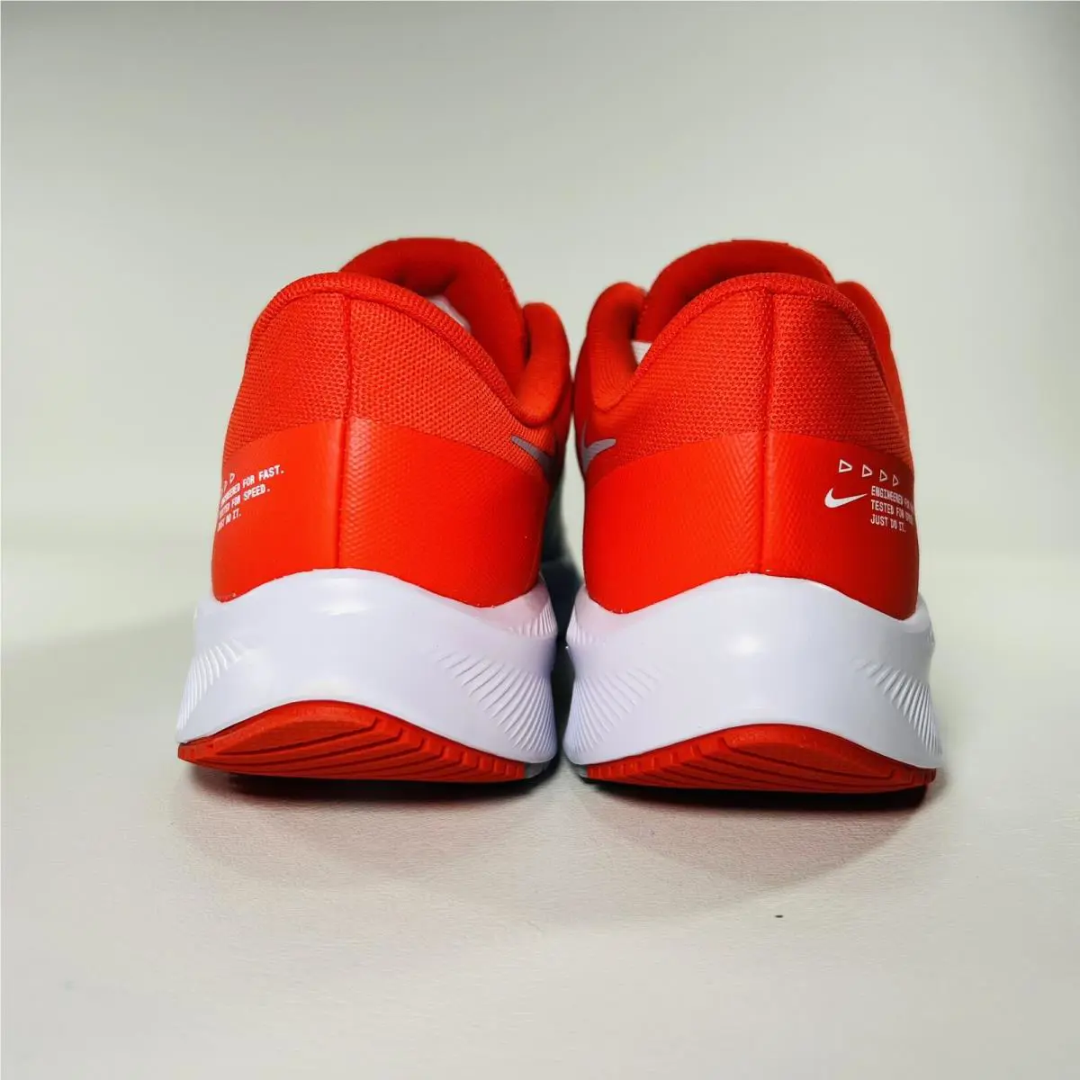 Nike shoes - Nike Quest 4 - Quest - DA1105 100 - White / Wolf Grey- Chile Red 2