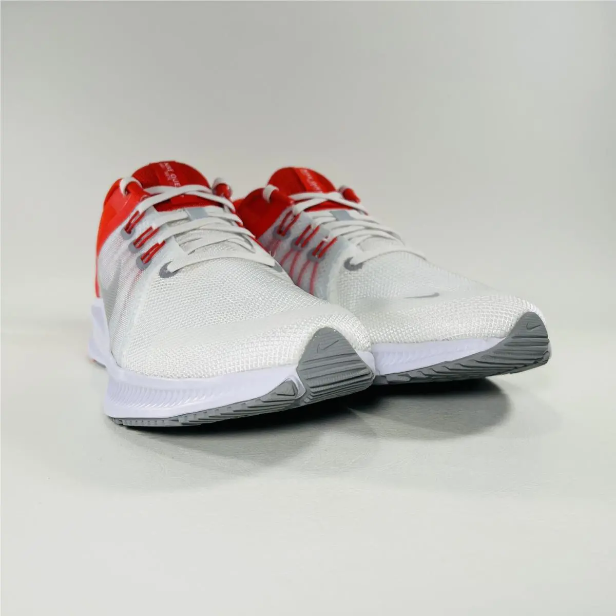 Nike shoes - Nike Quest 4 - Quest - DA1105 100 - White / Wolf Grey- Chile Red 6