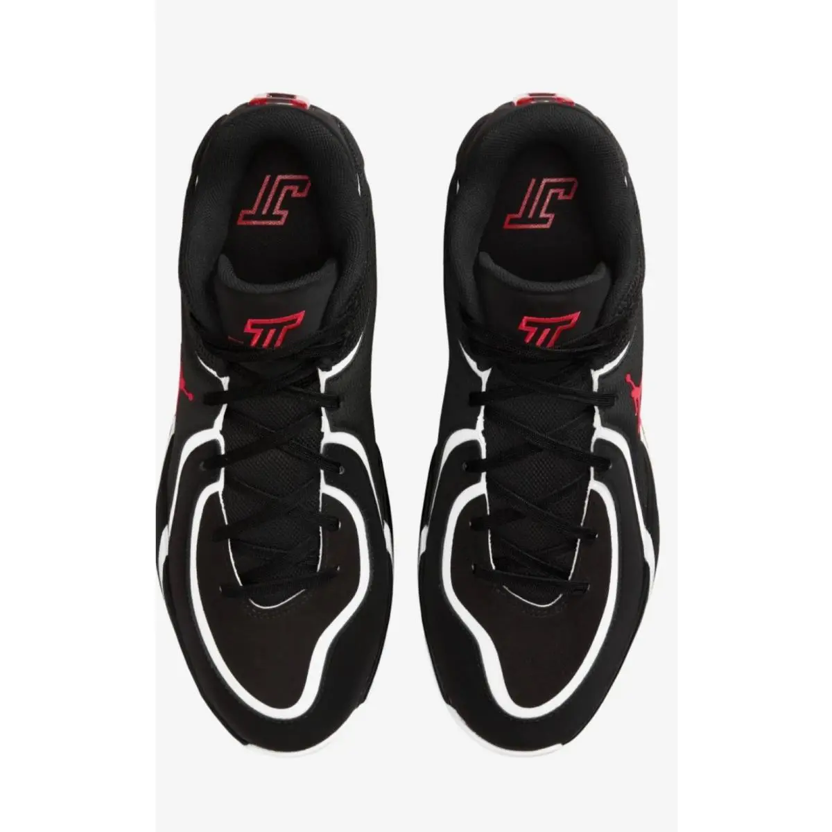 Nike shoes - Jordan Tatum 4 - Tatum - HQ4614-001 - Black/University Red/White 4