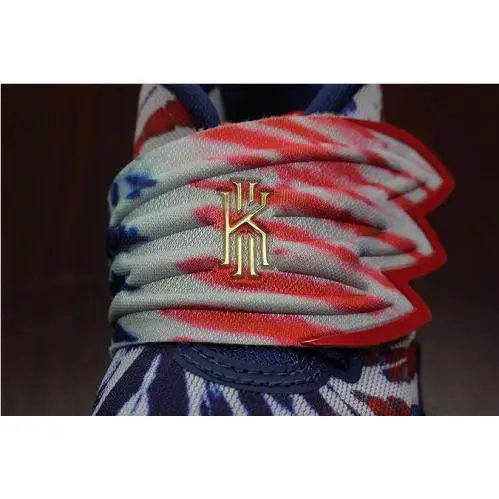 Nike shoes - Blue Void, White, Metallic Gold 4