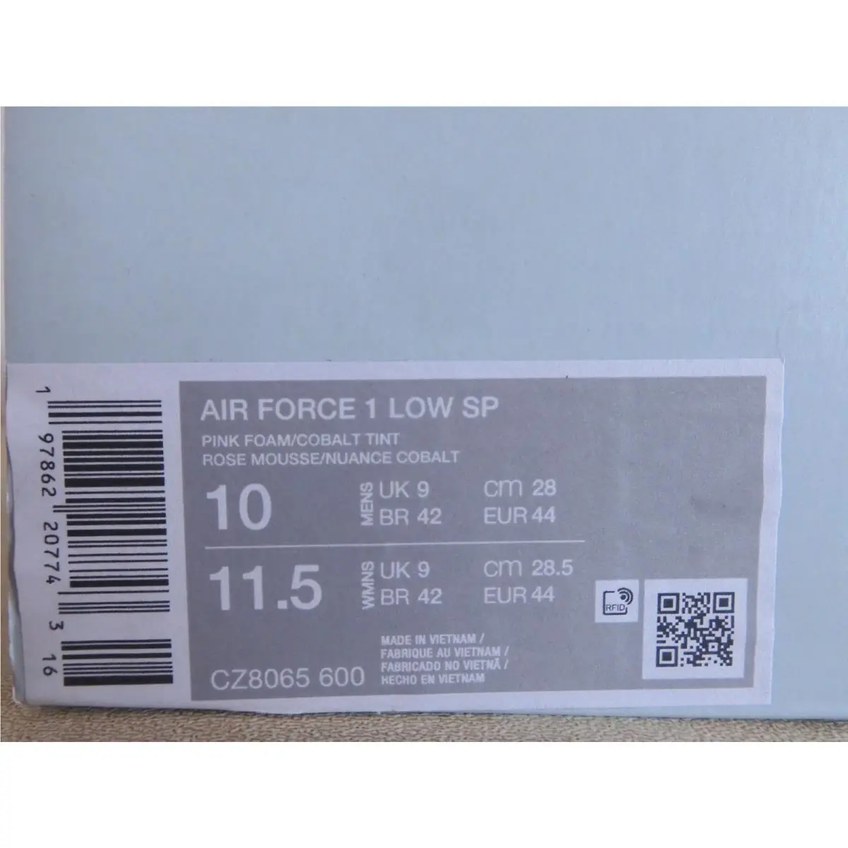 Nike shoes - Nike Air Force 1 - Air Force - CZ8065-600 - Pink 8