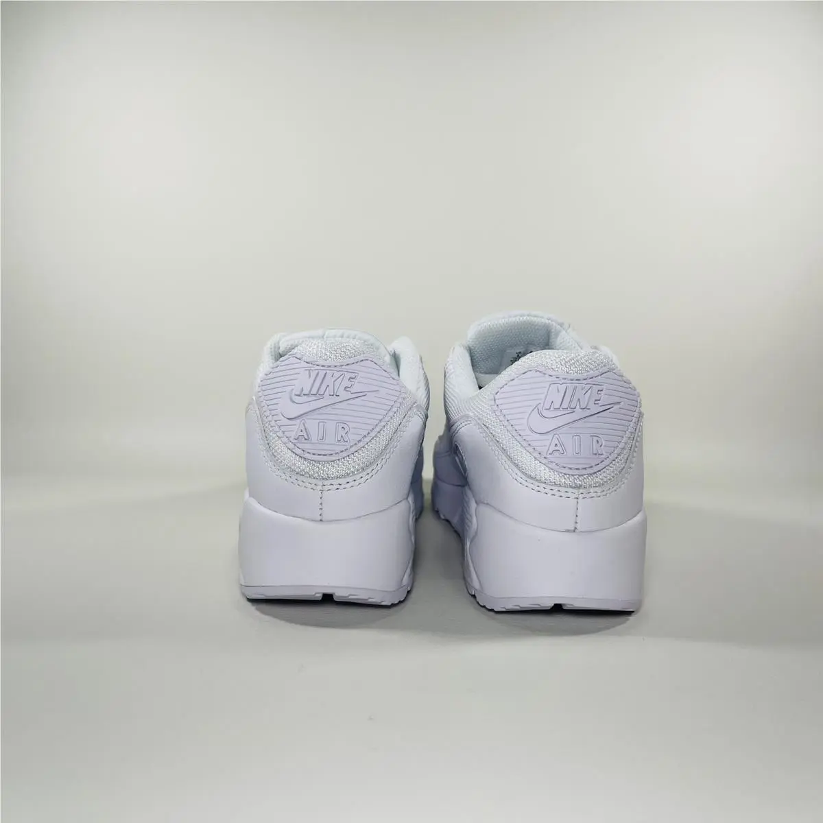 Nike shoes - Nike Air Max 90 - Air Max - CN8490 100 - White / White / Wolf Grey / White 9