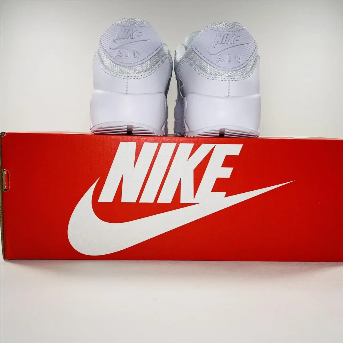 Nike shoes - Nike Air Max 90 - Air Max - CN8490 100 - White / White / Wolf Grey / White 2