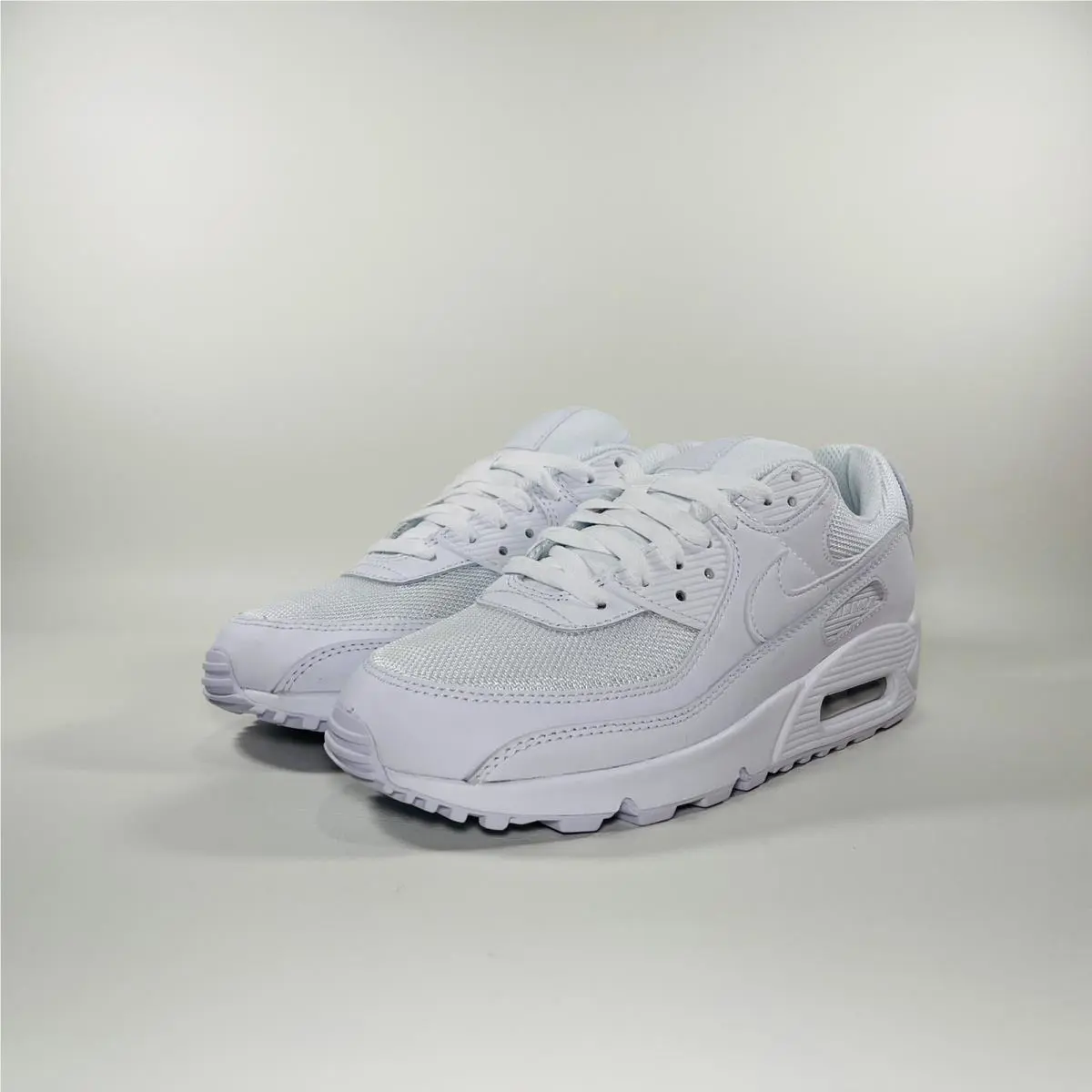 Nike shoes - Nike Air Max 90 - Air Max - CN8490 100 - White / White / Wolf Grey / White 5