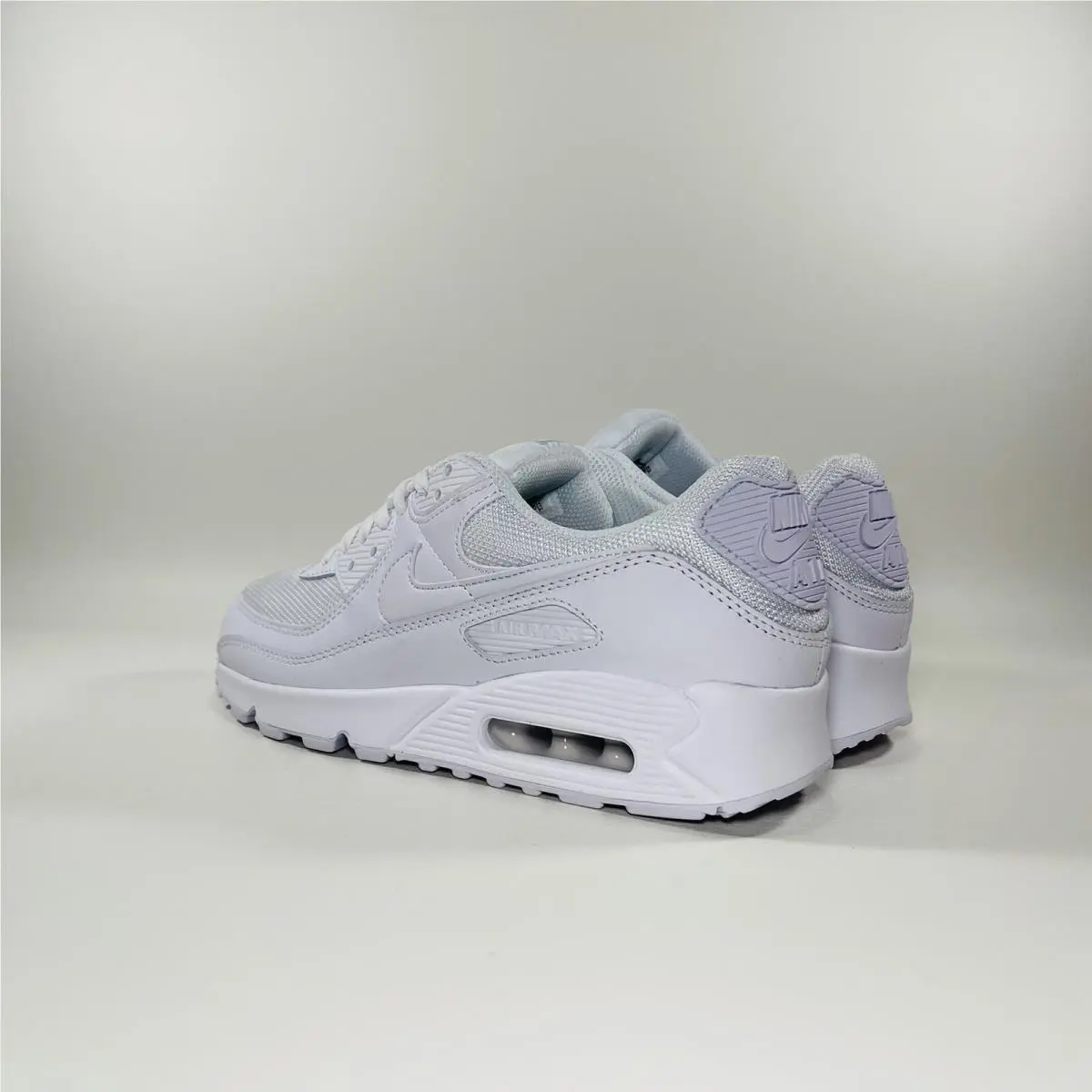 Nike shoes - Nike Air Max 90 - Air Max - CN8490 100 - White / White / Wolf Grey / White 6