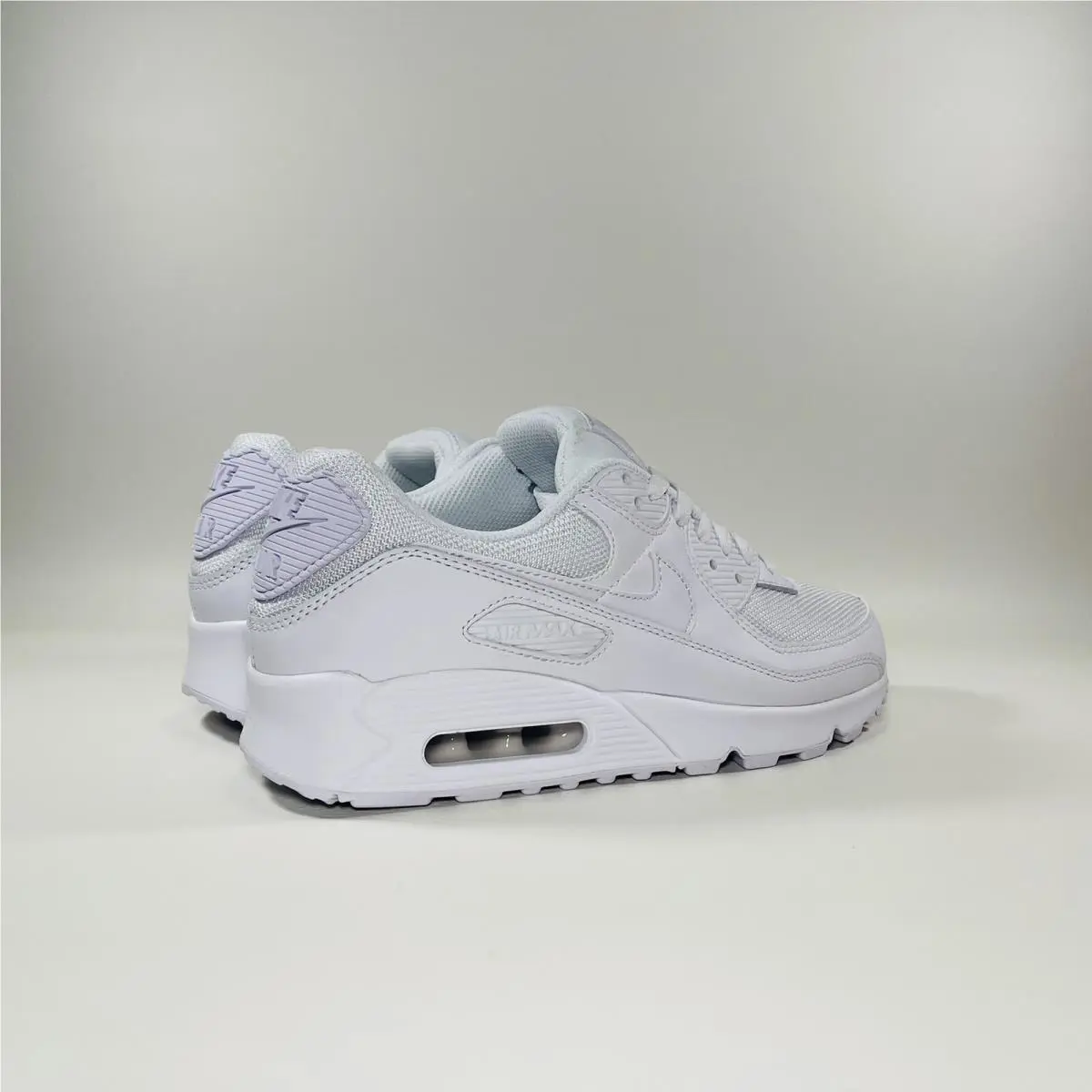 Nike shoes - Nike Air Max 90 - Air Max - CN8490 100 - White / White / Wolf Grey / White 7