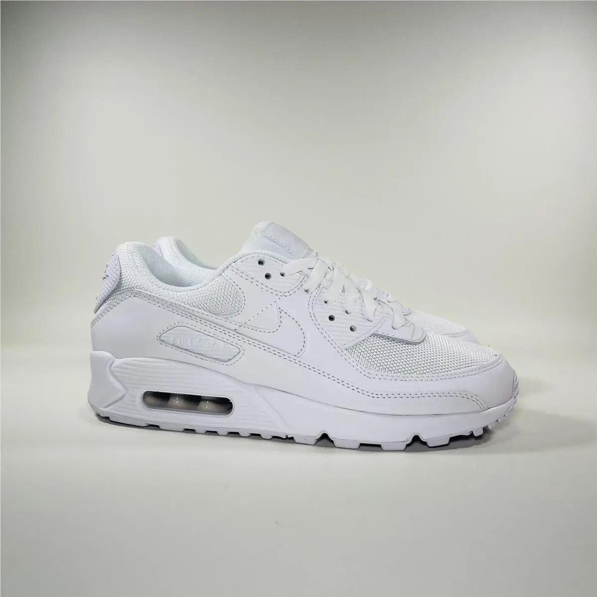 Nike shoes - Nike Air Max 90 - Air Max - CN8490 100 - White / White / Wolf Grey / White 3