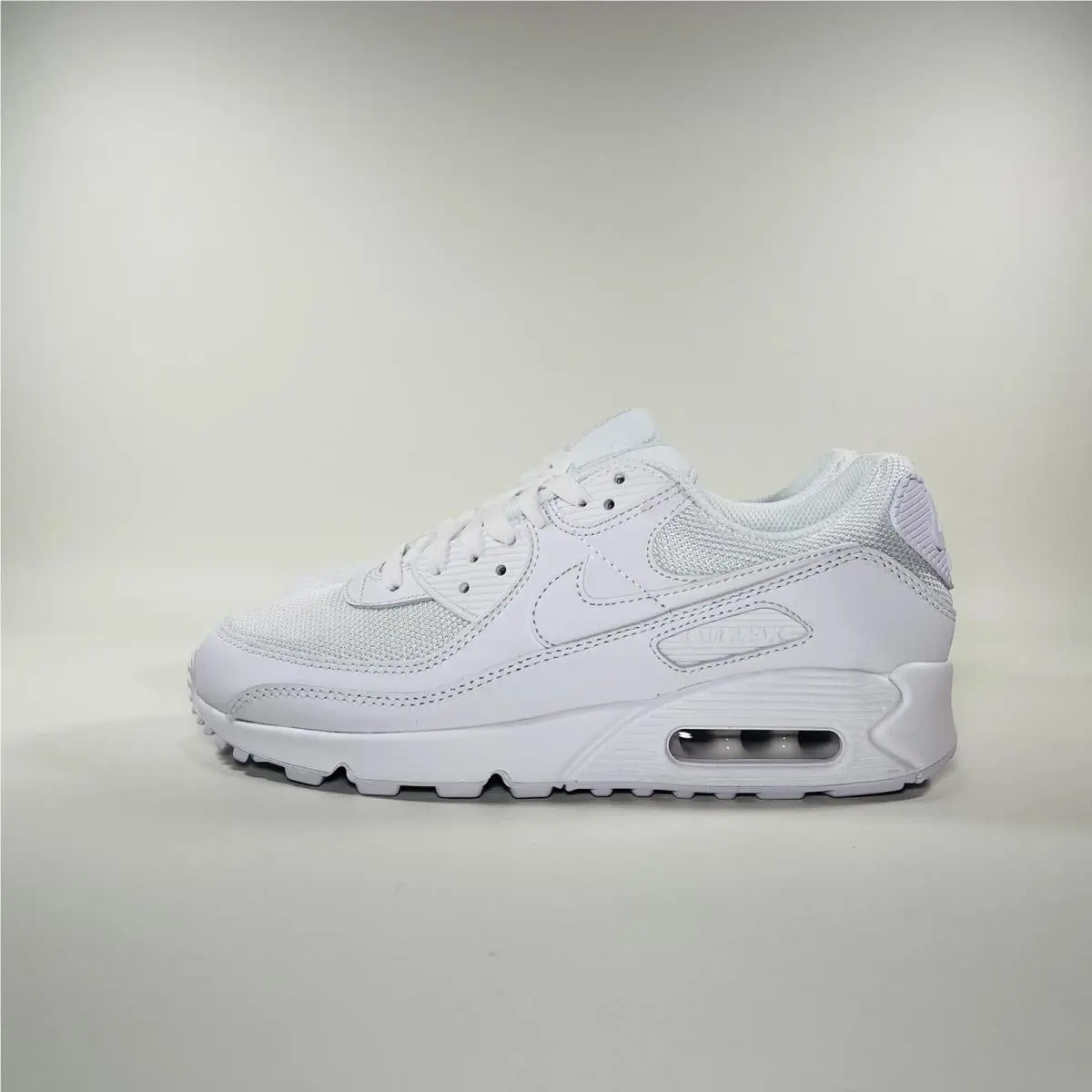 Nike shoes - Nike Air Max 90 - Air Max - CN8490 100 - White / White / Wolf Grey / White 4