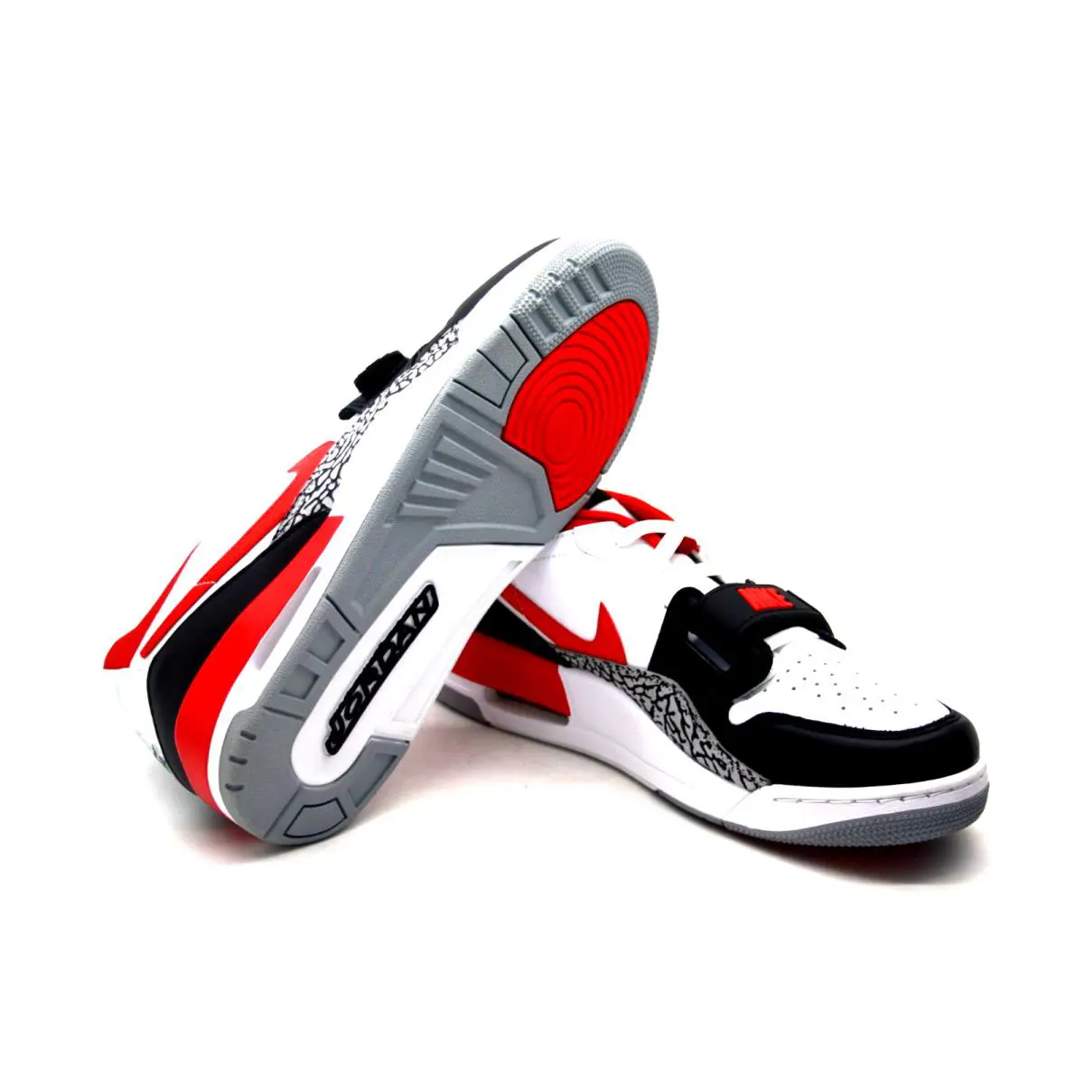 Nike shoes - Jordan Legacy 312 - Legacy - CD7069-160 - White/Fire Red/Black-Wolf Grey 6