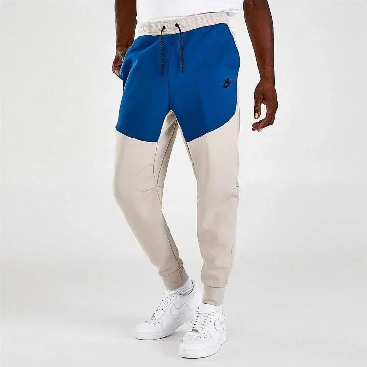 Nike clothing - NIKE PANTS - PANTS - CU4495236 - Cream/Blue 1