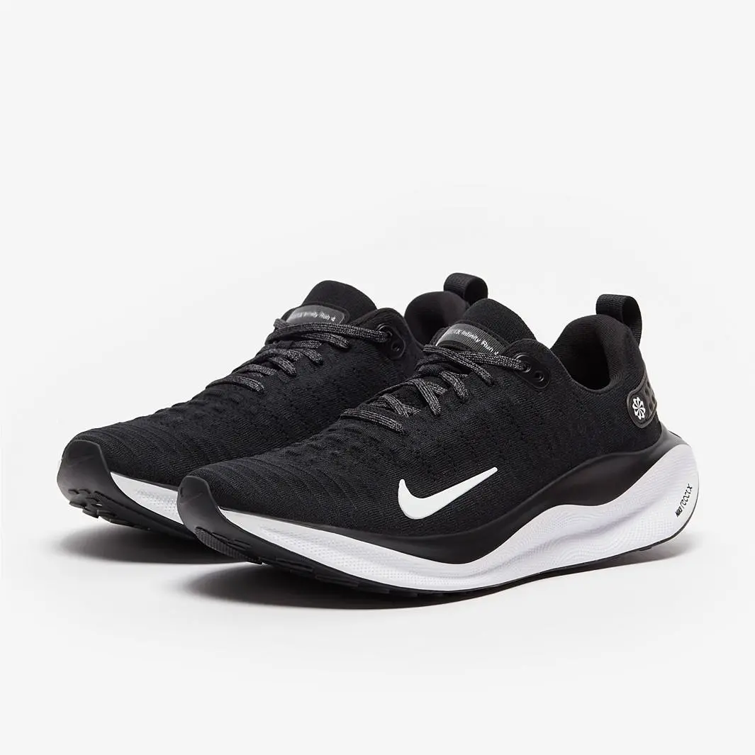 Nike Reactx Infinity Run 4 Black White DR2665 001 Men`s Running Shoes Multisize