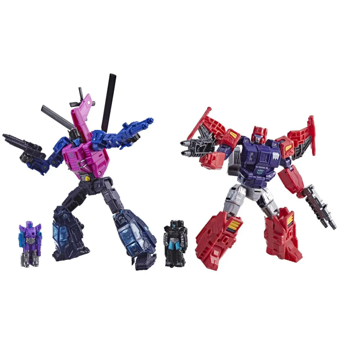 Transformers Age of The Primes Wreck `n Doom Collection Topspin vs Spinister