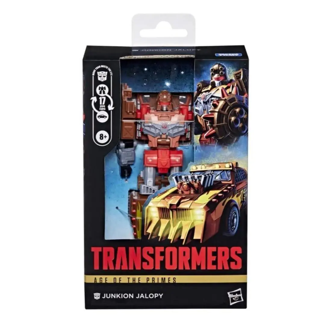 Transformers Age of The Primes Deluxe Class Junkion Jalopy Figure --in-hand