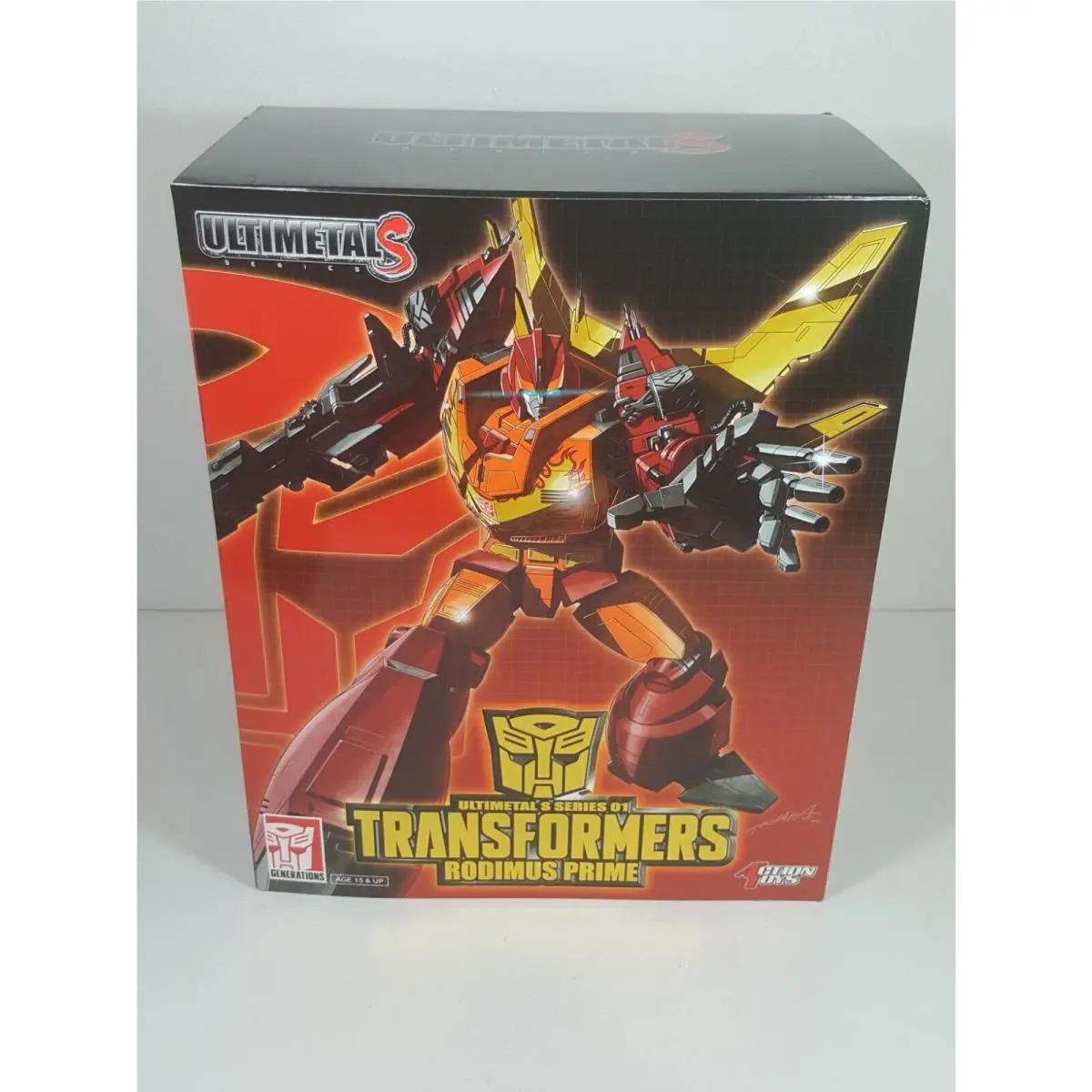 Action Toys - Transformers - Ultimetals Series 01 - Rodimus Prime Hot Rod Hasbro