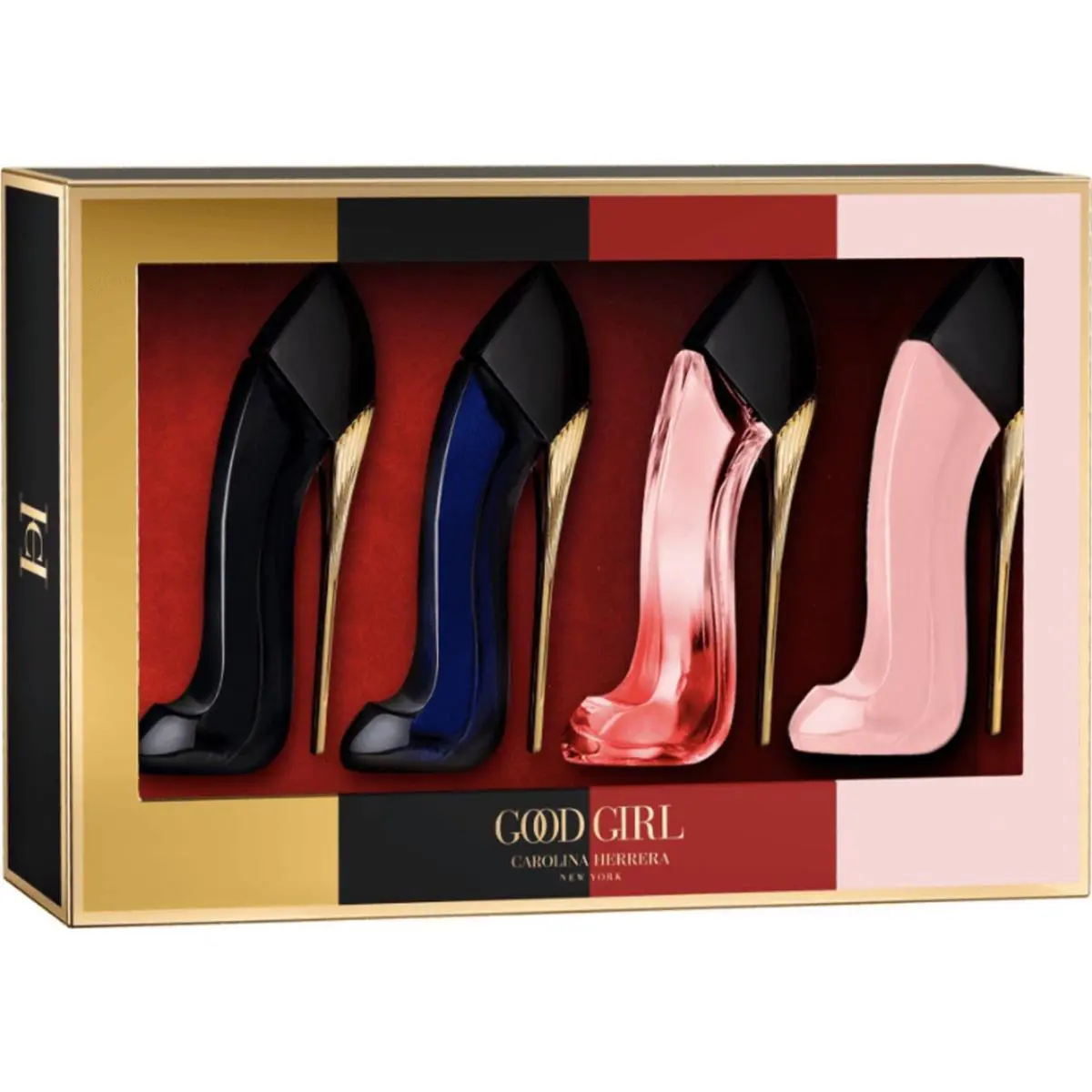 Carolina Herrera 4 7 ML Eau DE Parfum Mini Set: Good Girl Blush Elixir