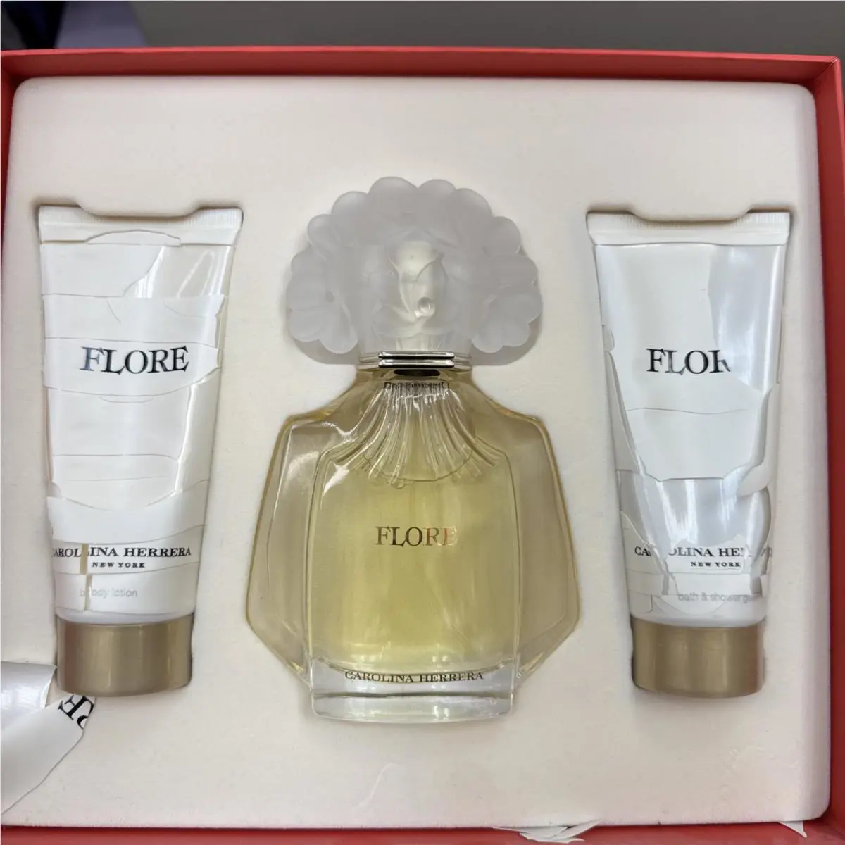 Carolina Herrera - Flore Coffret: Eau De Parfum Spray 100ml + Body Lotion 100ml