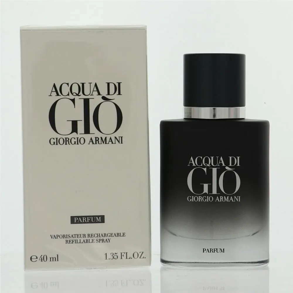 Acqua Di Gio Parfum by Giorgio Armani Box For Men 1.35 Oz Parfum Spray