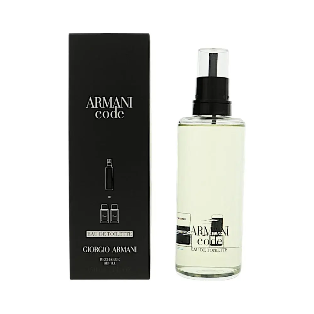 Armani Code  Box For Men 5 Oz Eau De Toilette Refill by Giorgio Armani