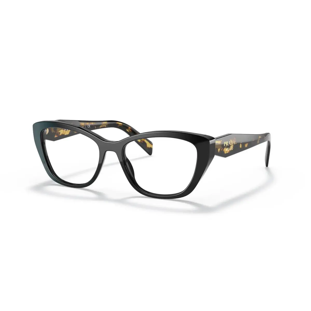 Prada PR 19WV Black 1AB1O1 Eyeglasses