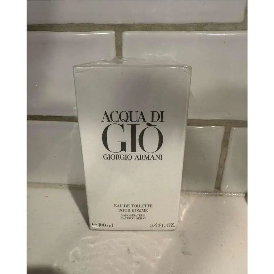 Giorgio Armani Acqua Di Gio Pour Homme Eau De Toilette 3.4oz 100ml Men`s Spray