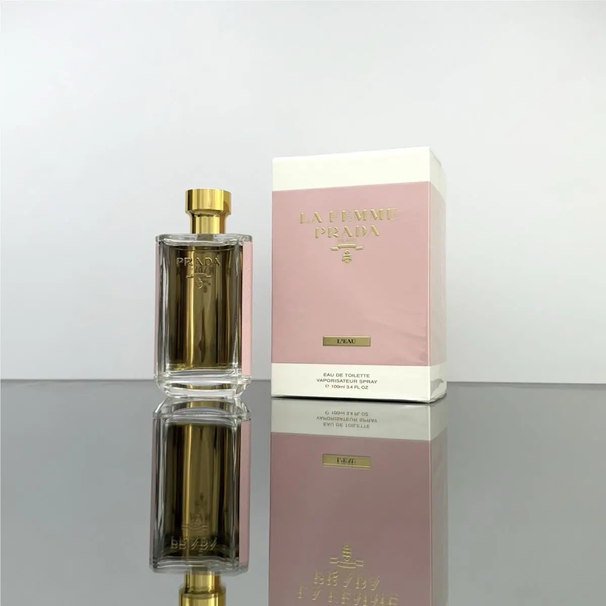 Prada LA Femme L`eau For Women 100ml-3.4oz Edt Spray New- BG26