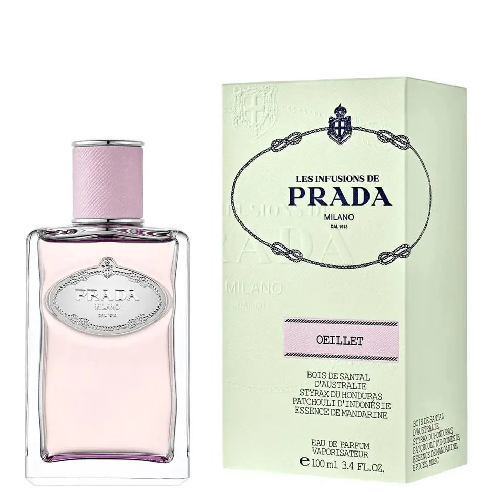 Women Les Infusions De Oeillet by Prada 3.4 Oz- 100ml Edp Spray / /authentic